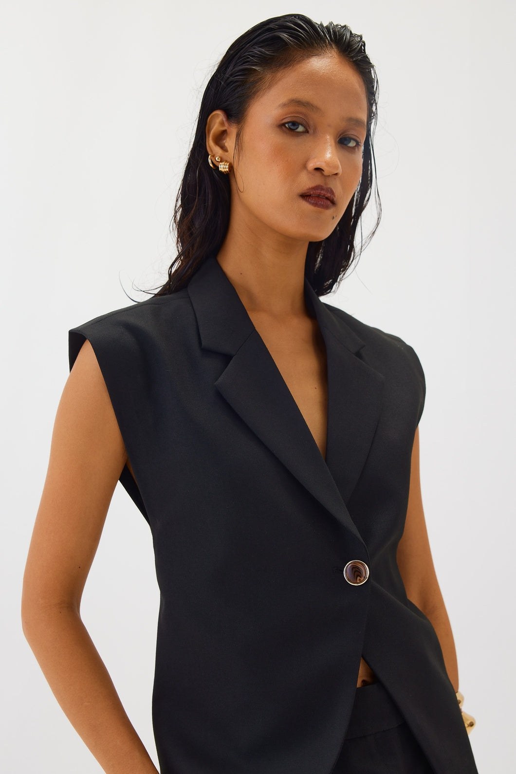 Taylor Waistcoat Black