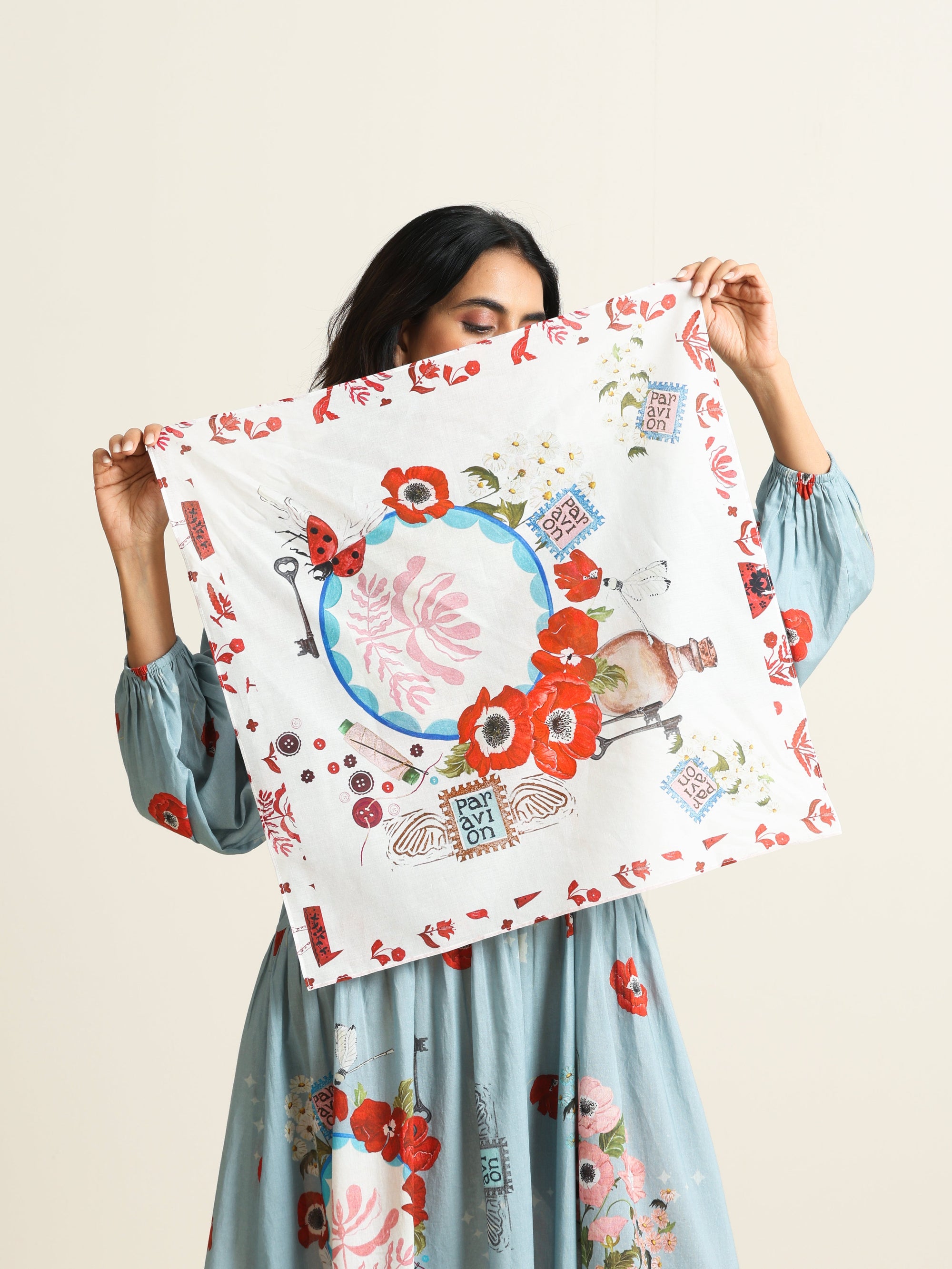 Mimi Bandana Ecru