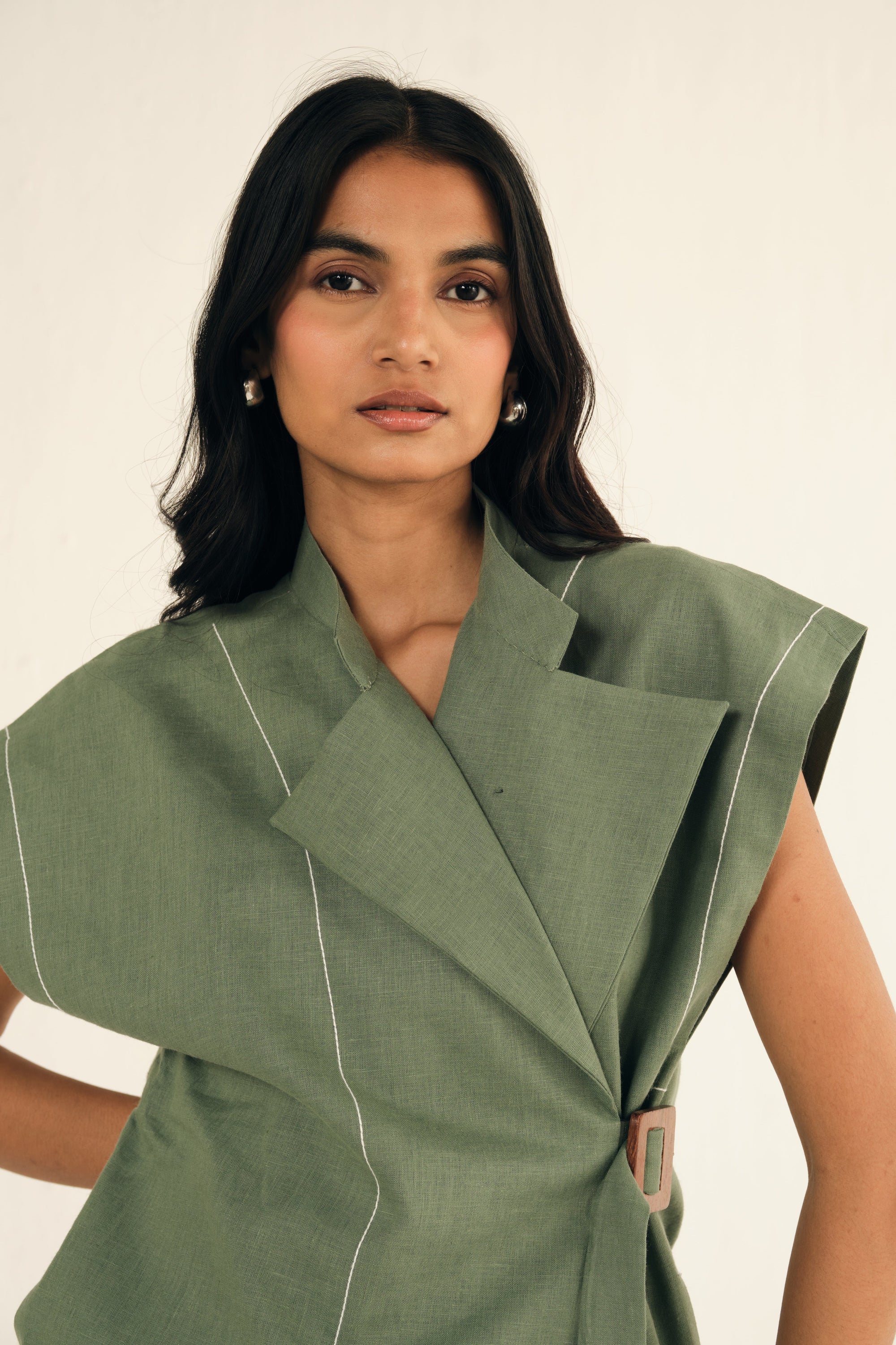 Jillian Linen Top