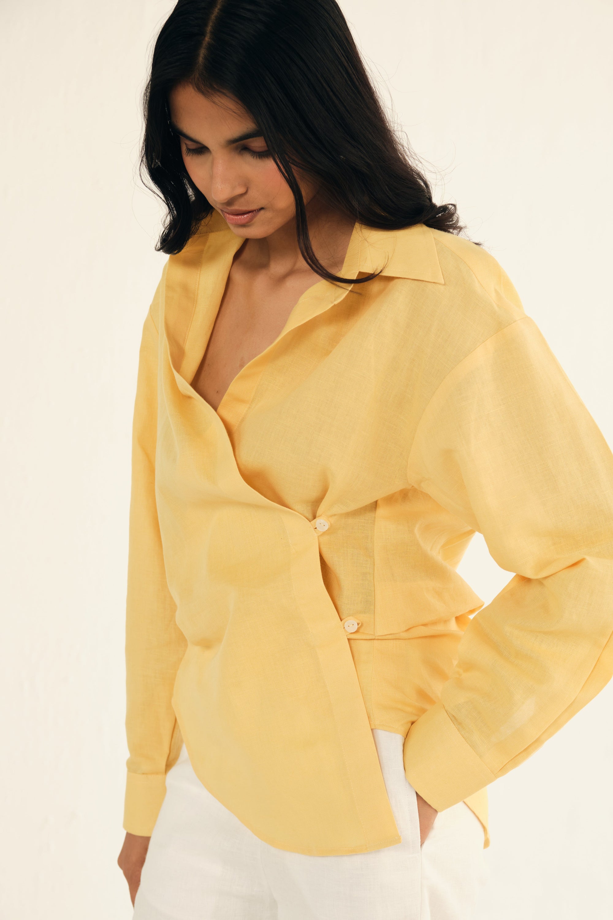 Heather Linen Shirt