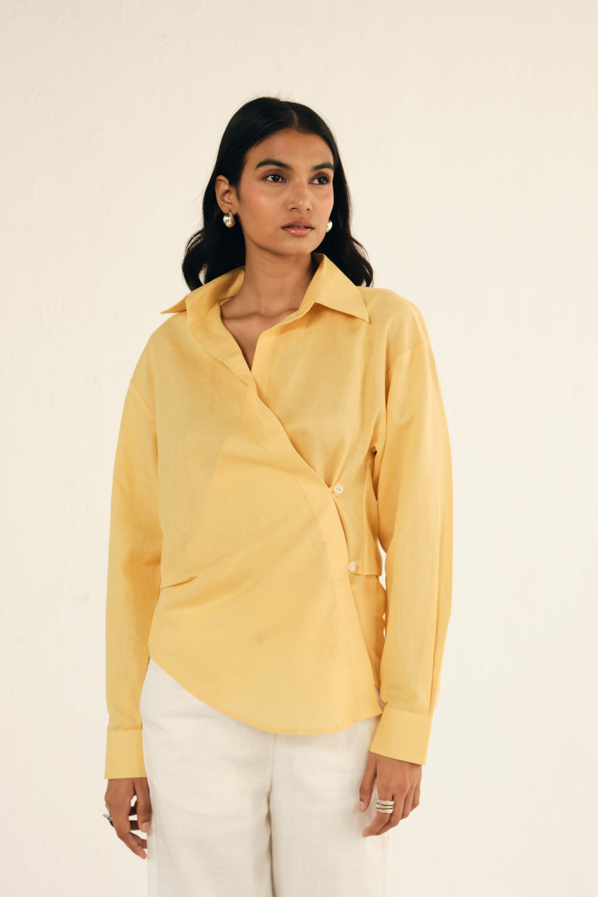 Heather Linen Shirt