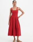Celeste Dress - Rouge