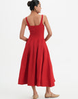 Celeste Dress - Rouge