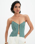 Adele Top - Pine Vichy