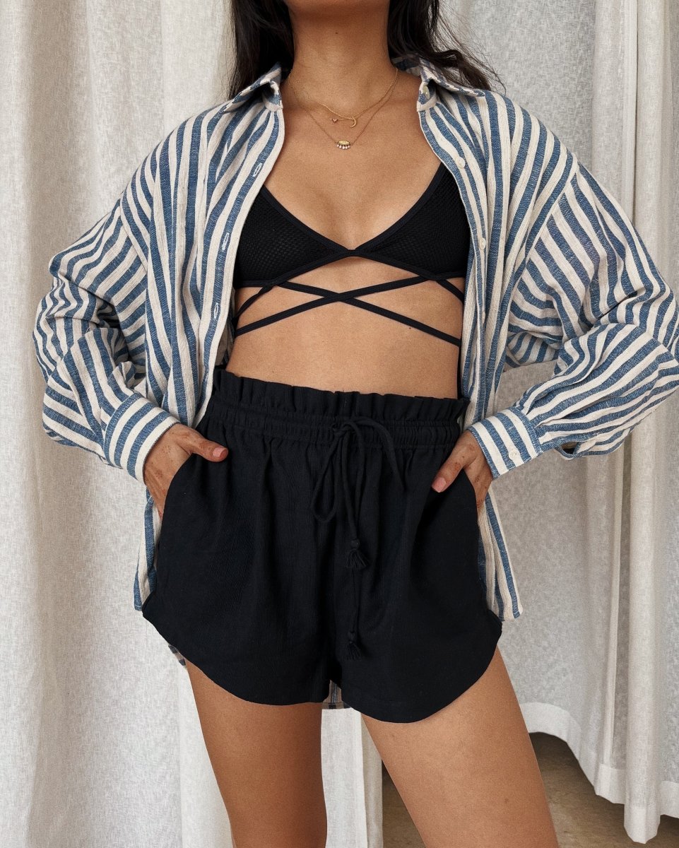 Alina Shorts Black - Bhoomi
