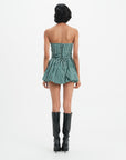 Capucine Dress - Pine Vichy