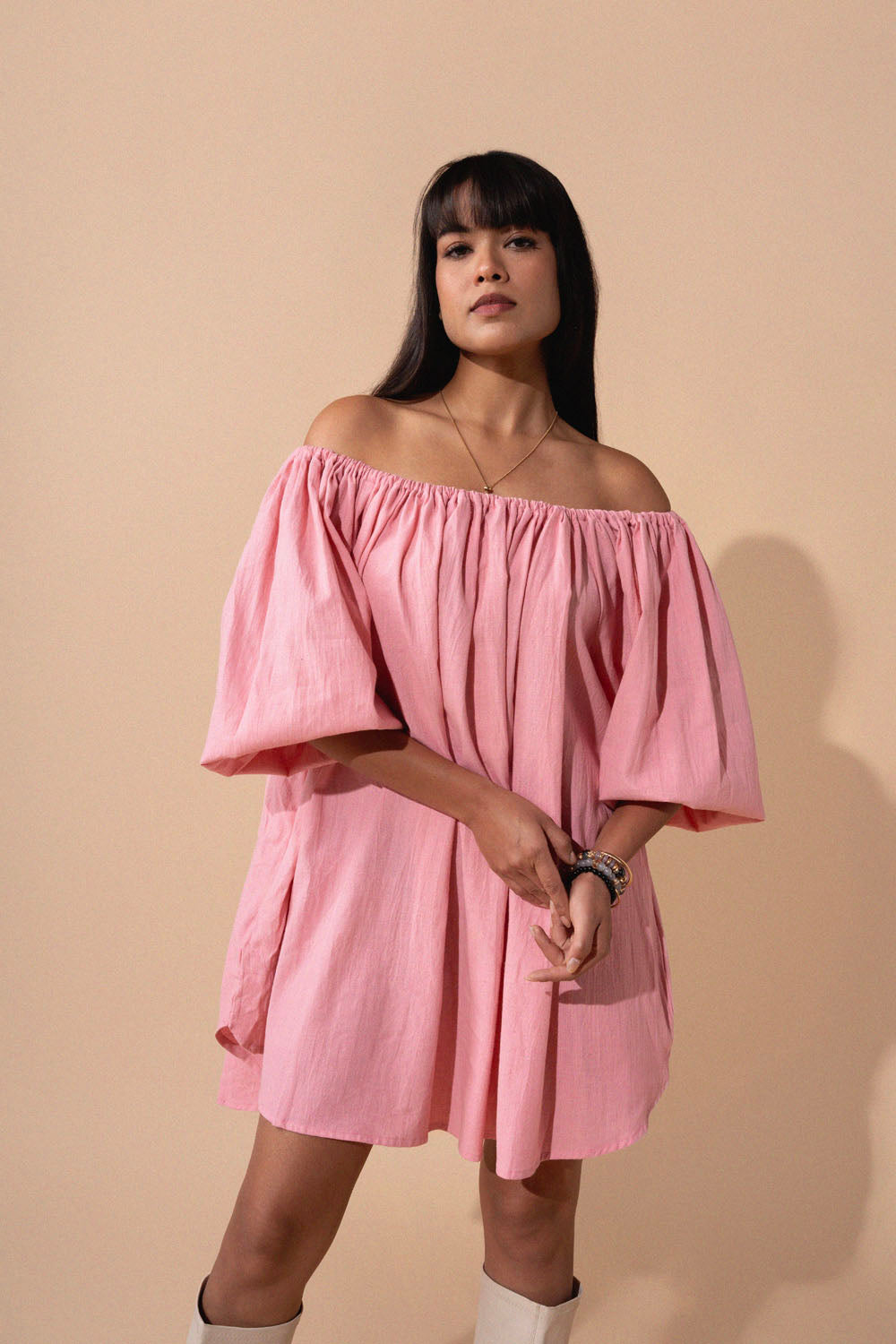 Rosie Dress Salmon