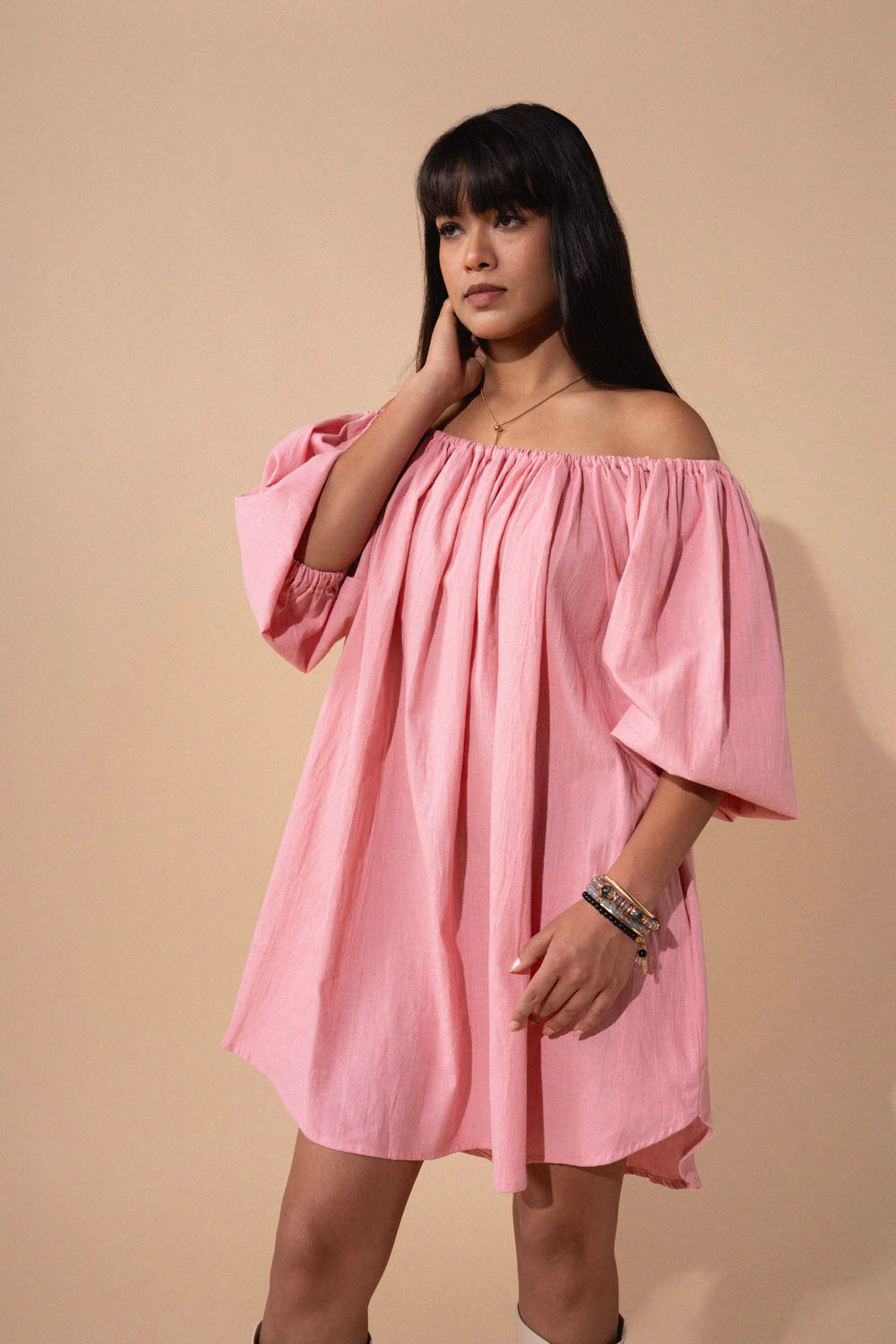 Rosie Dress Salmon