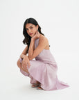 Delphine Dress - Dusty Rose