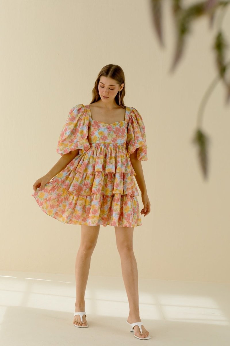 Doreen Dress Yellow - Bhoomi