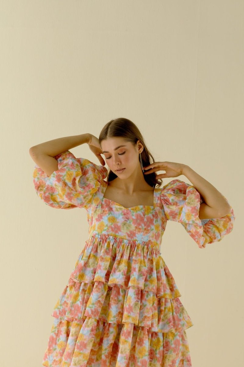 Doreen Dress Yellow - Bhoomi