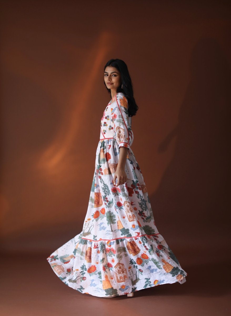 Elara Maxi Dress - Bhoomi