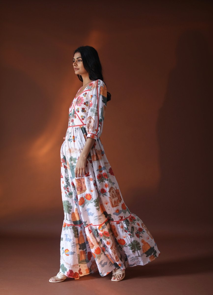 Elara Maxi Dress - Bhoomi