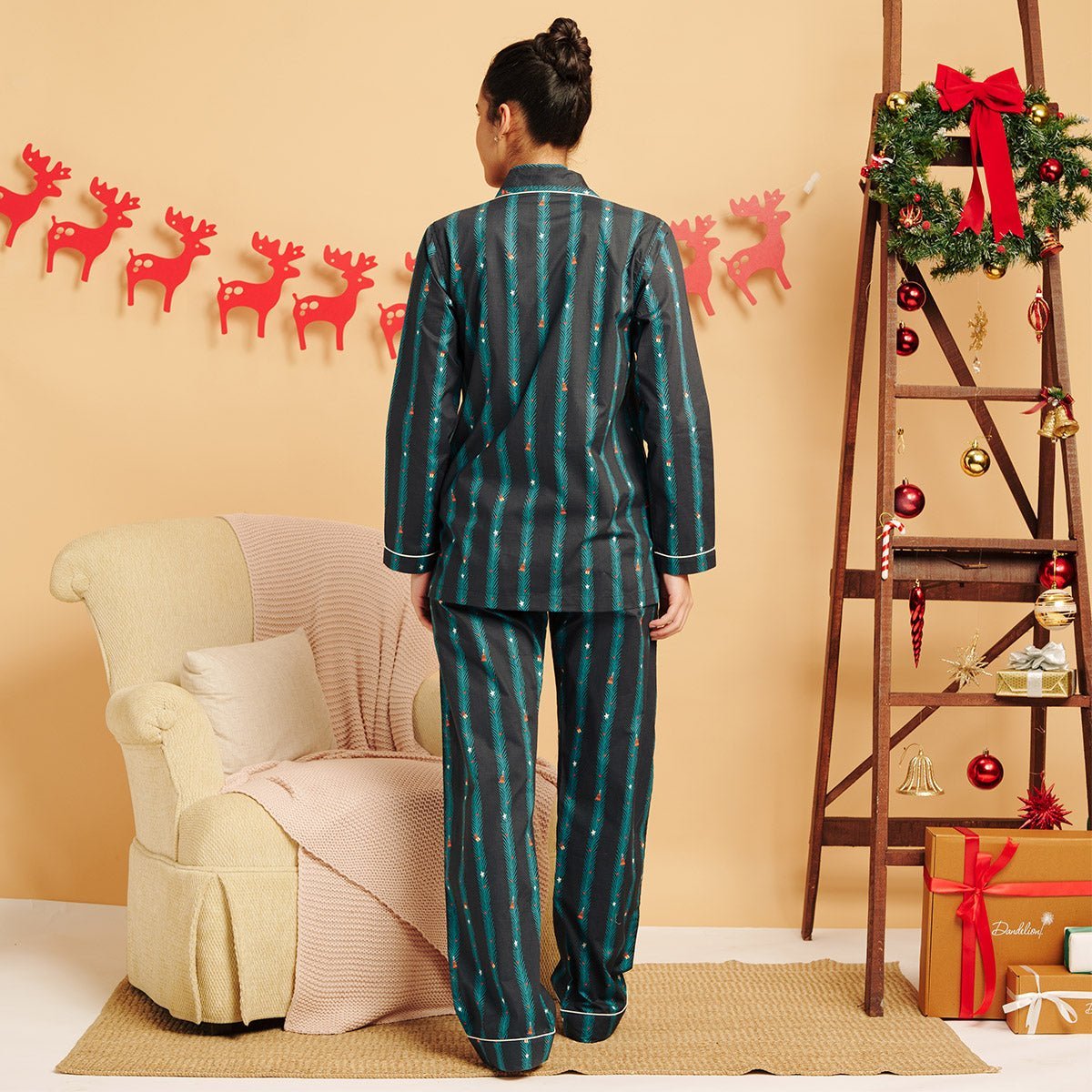 Jingle Bells Pyjama Set - Bhoomi