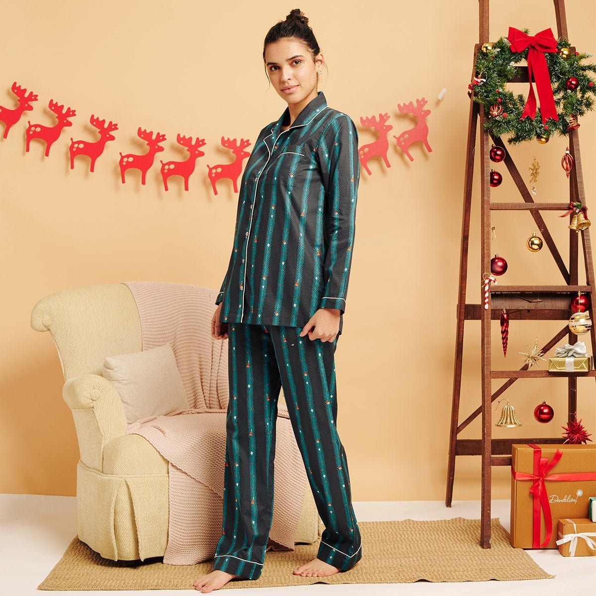 Jingle Bells Pyjama Set - Bhoomi