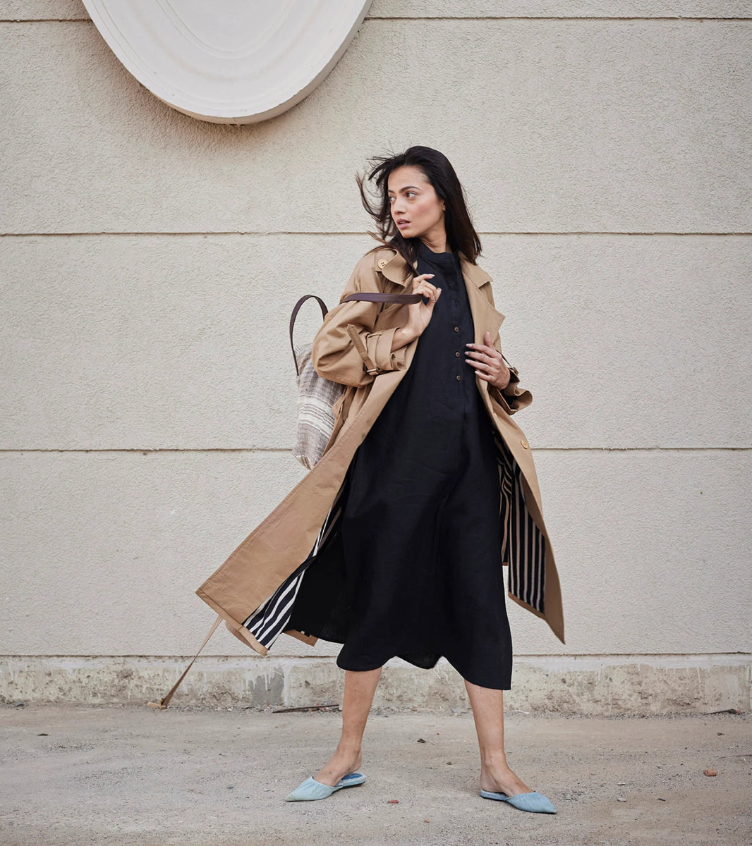 Kaia Trench Coat - Bhoomi
