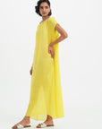 Leone Oversized Dress - Limoncello
