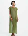 Leone Oversized Dress - Olive