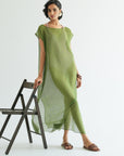 Leone Oversized Dress - Olive