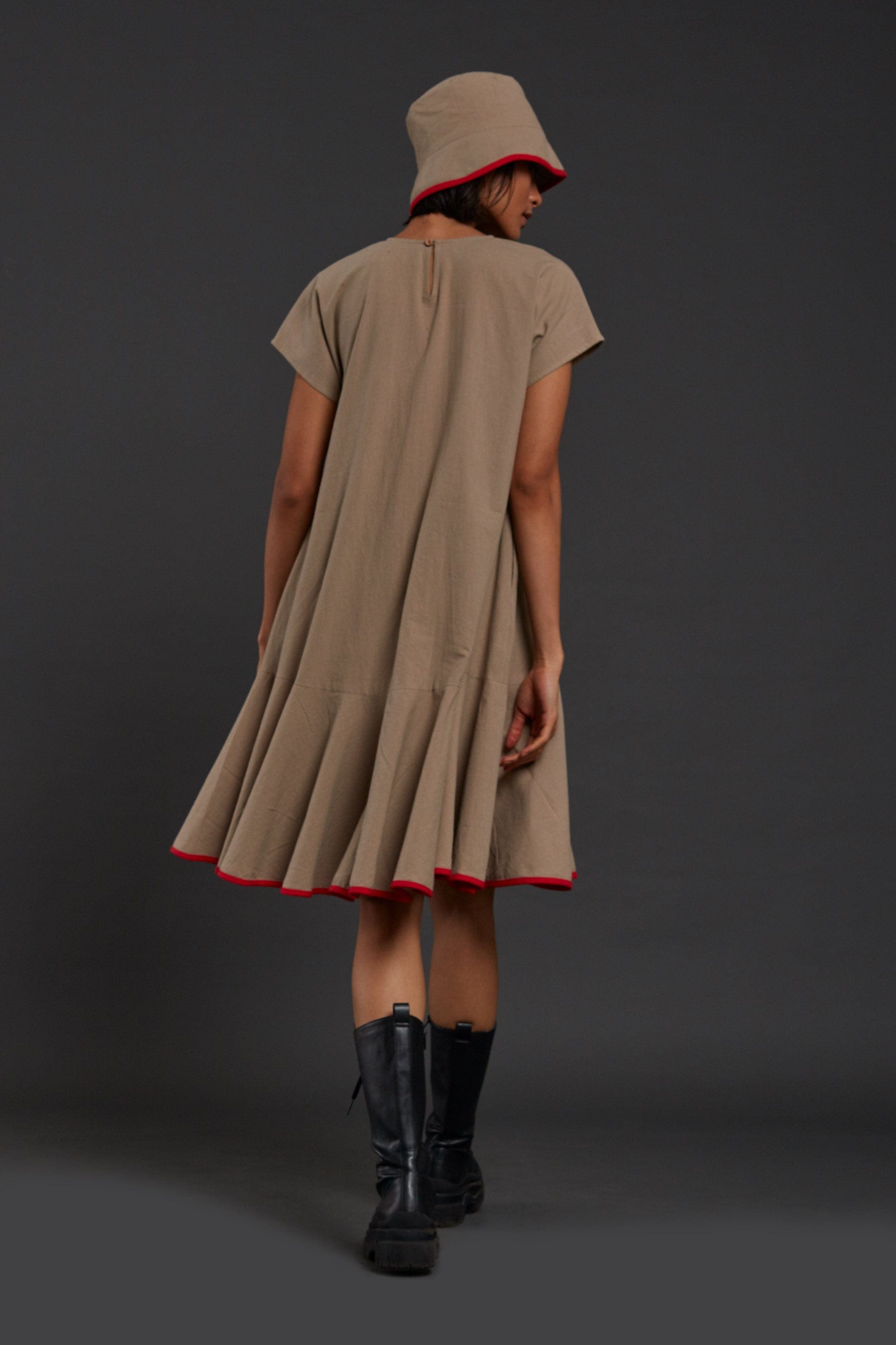 Vesper Dress Beige