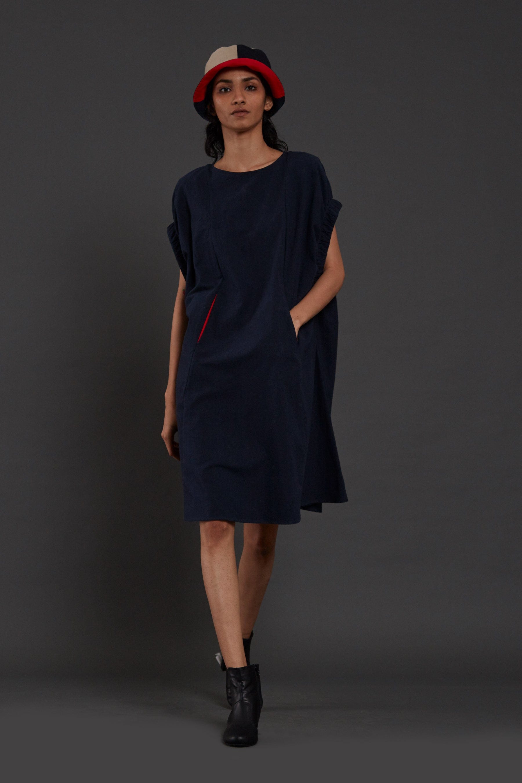 Clara Dress Blue
