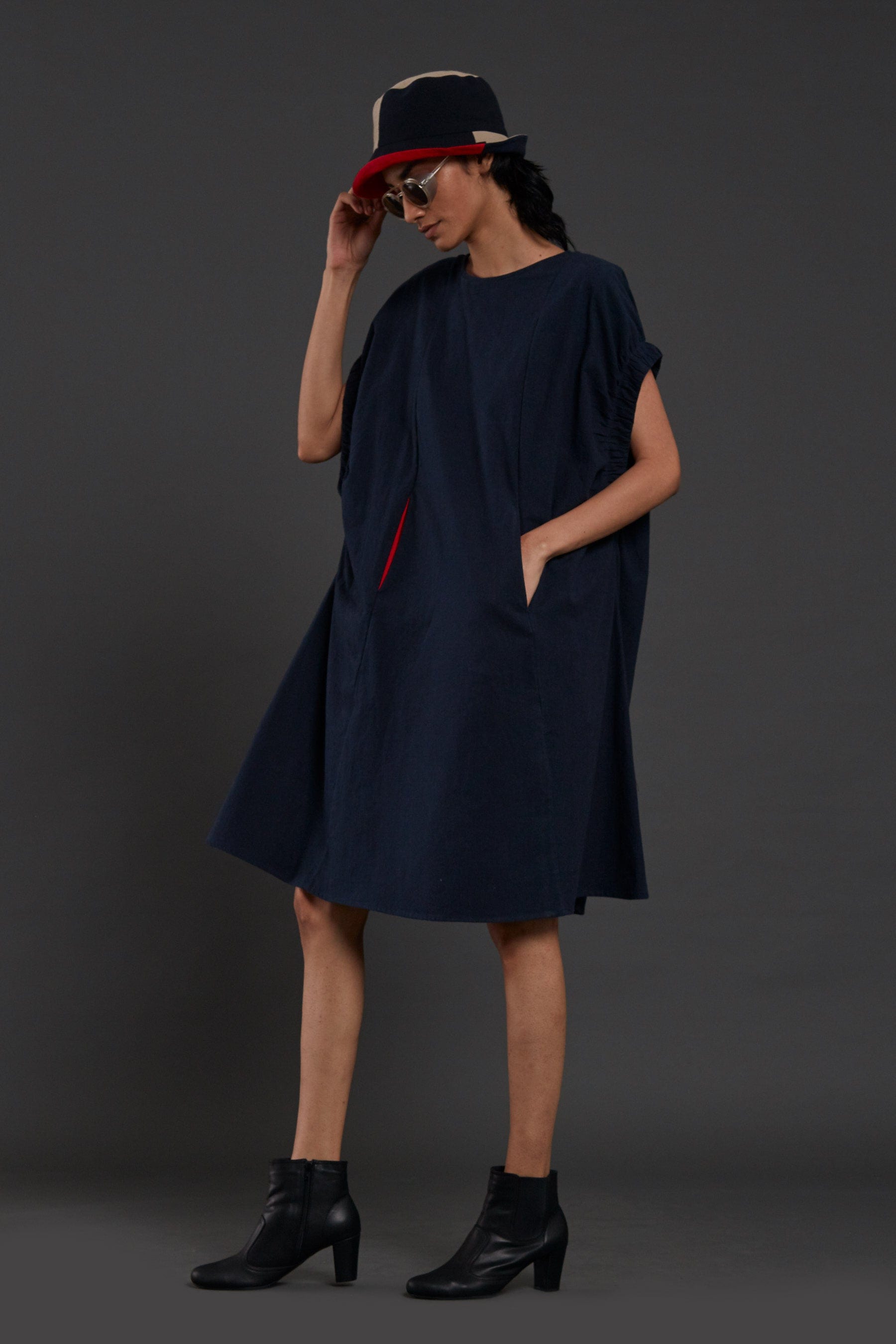 Clara Dress Blue