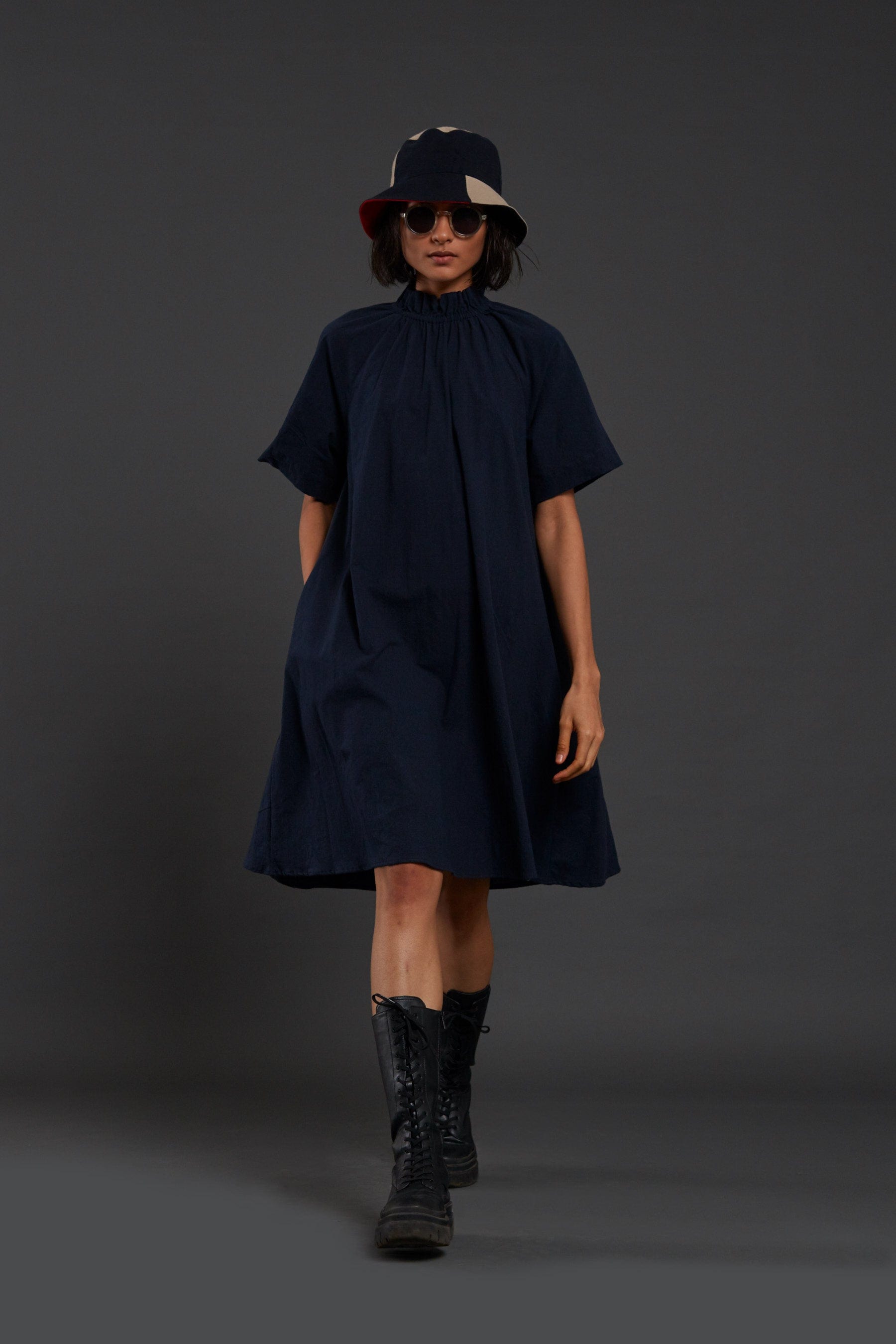 Sutton Dress Blue
