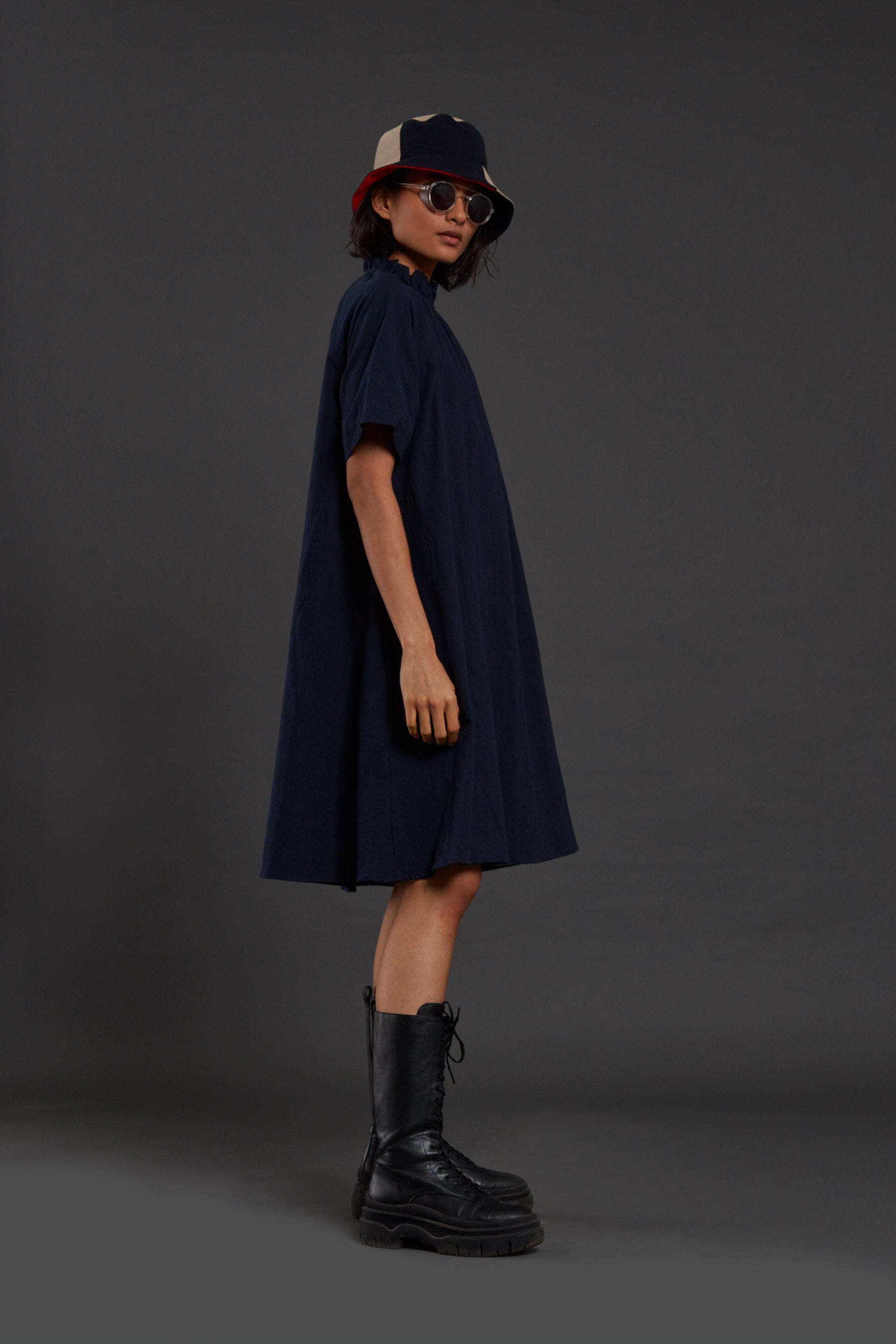 Sutton Dress Blue
