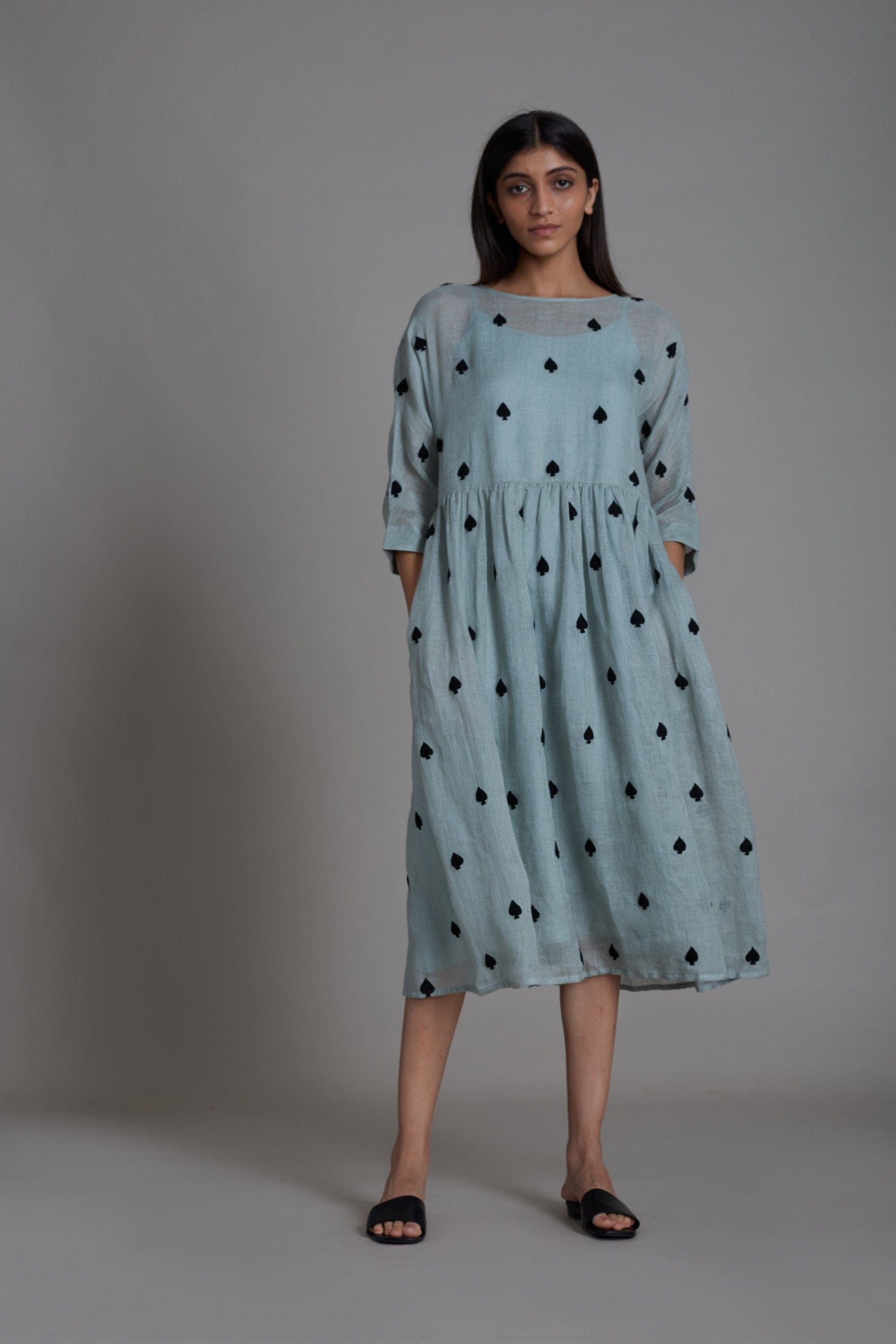 Belinda Dress Blue