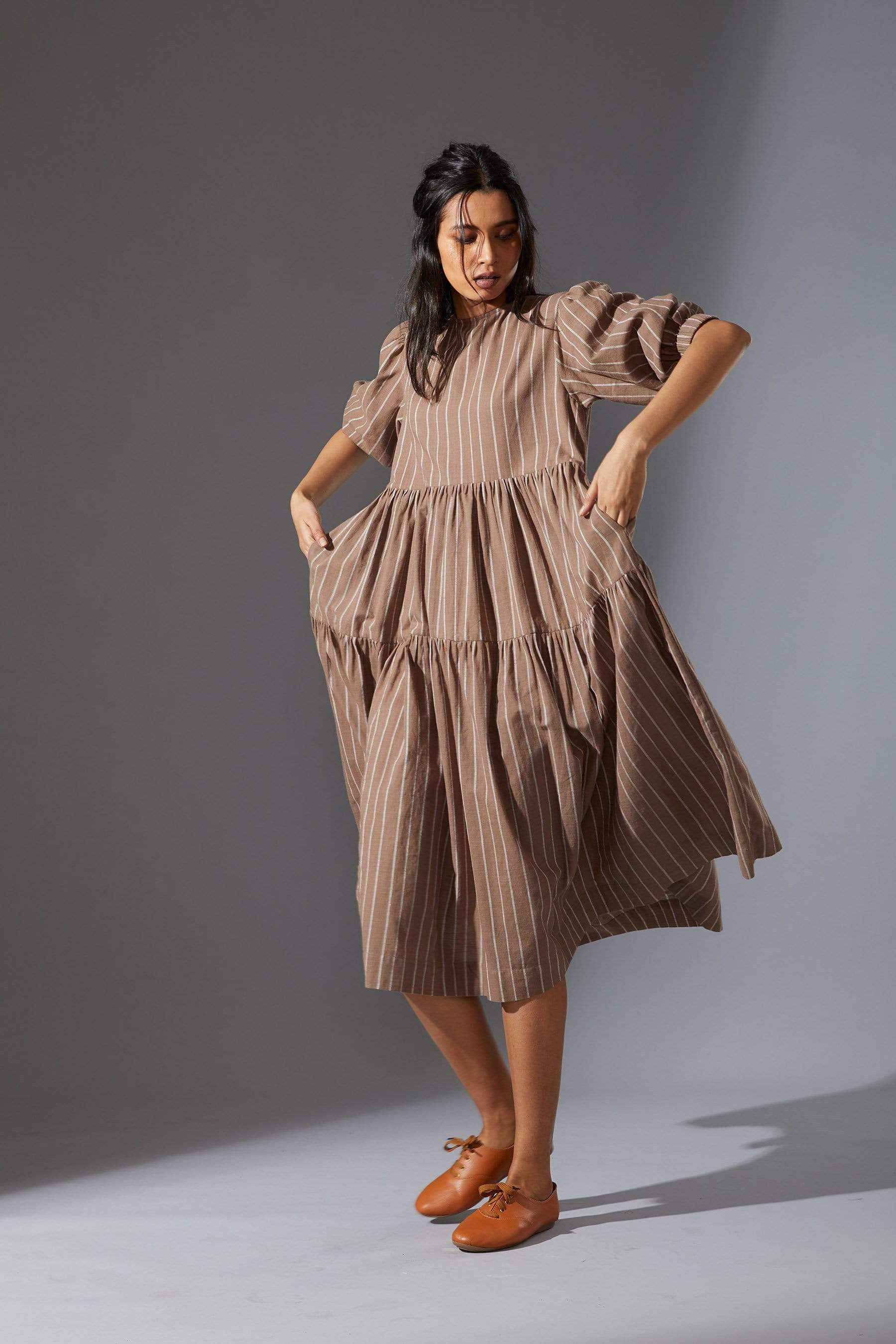 Sina Dress Beige
