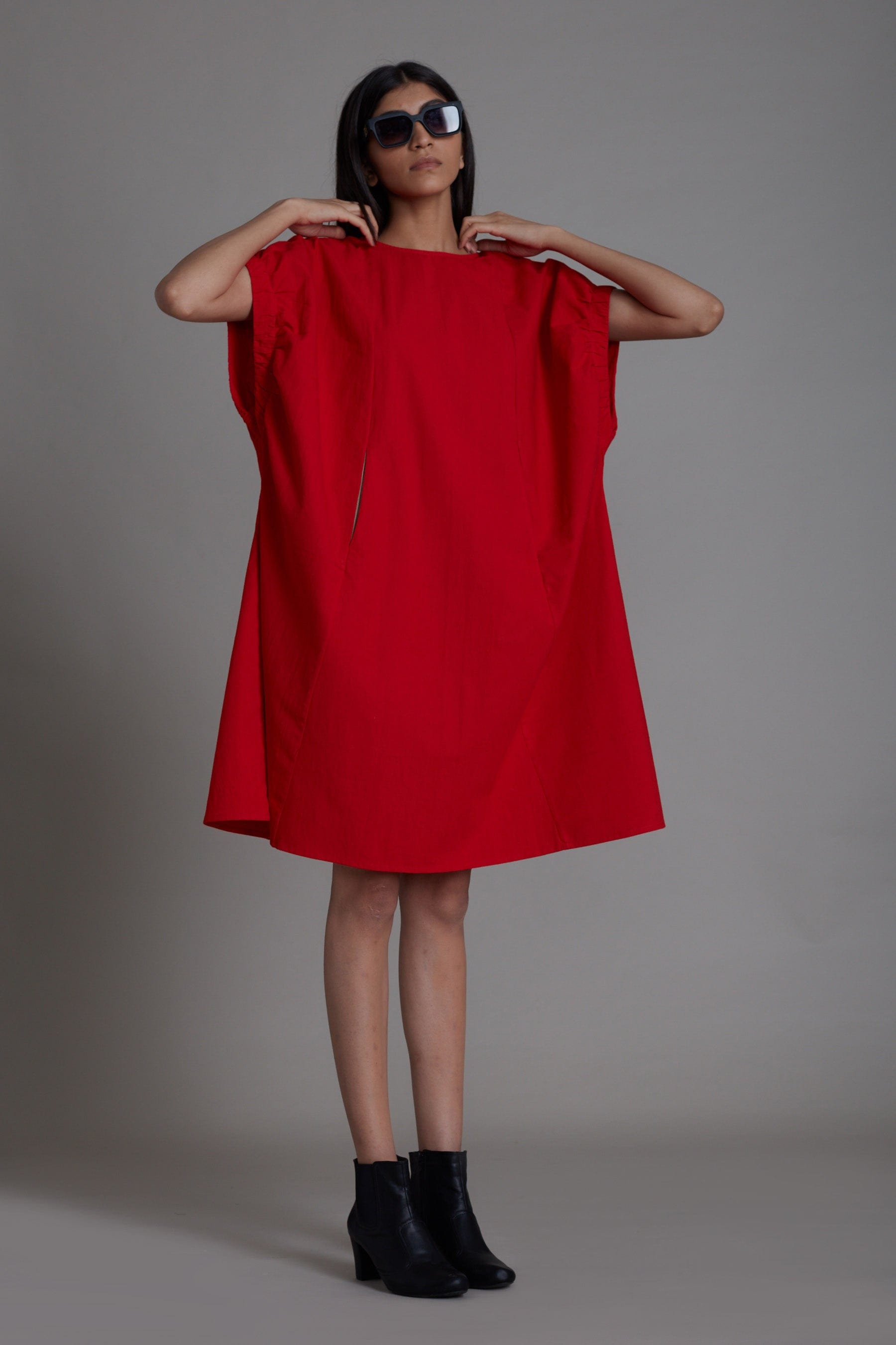 Clara Dress Red