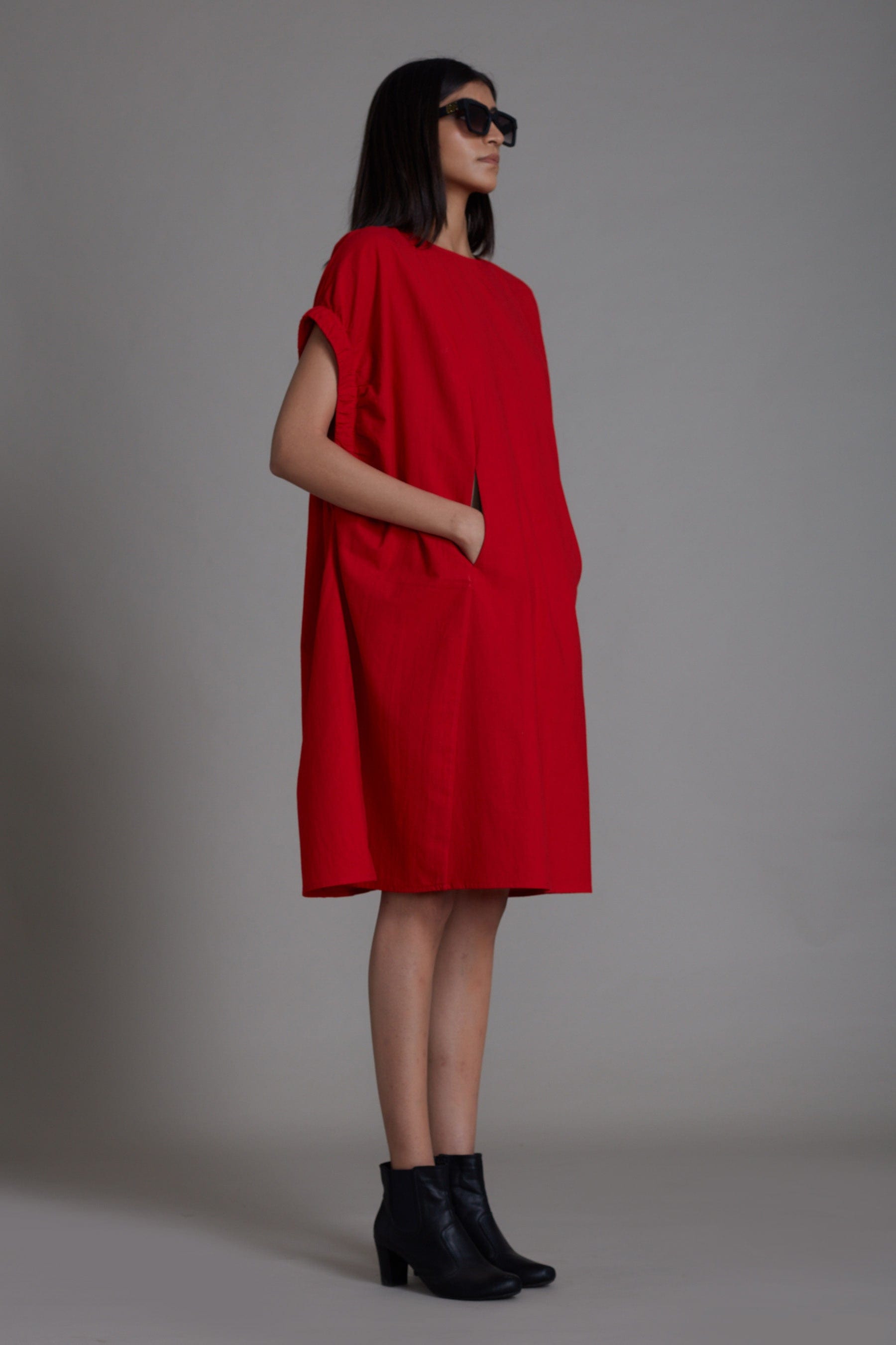 Clara Dress Red