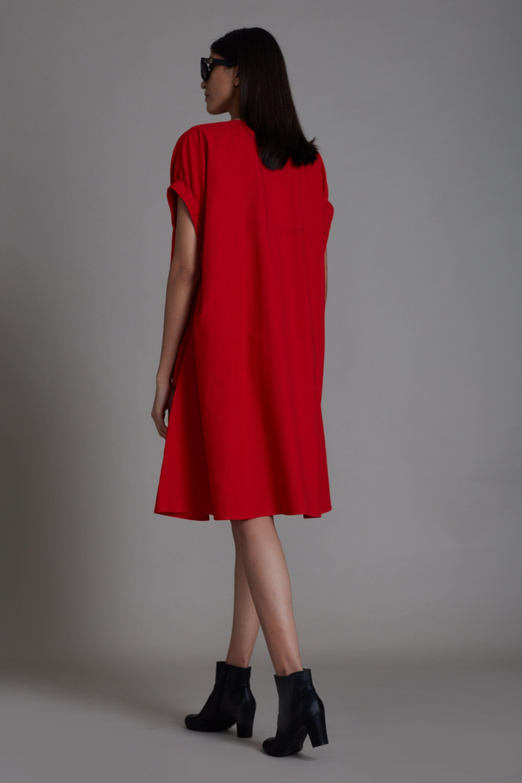 Clara Dress Red