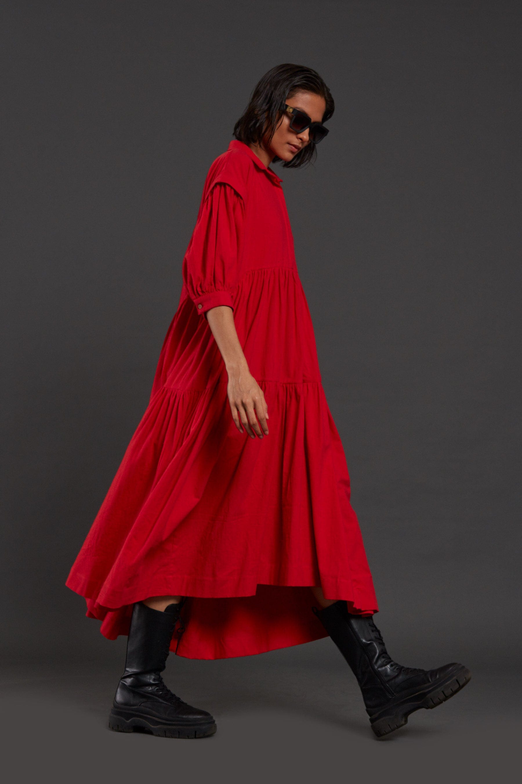 Matera Dress Red