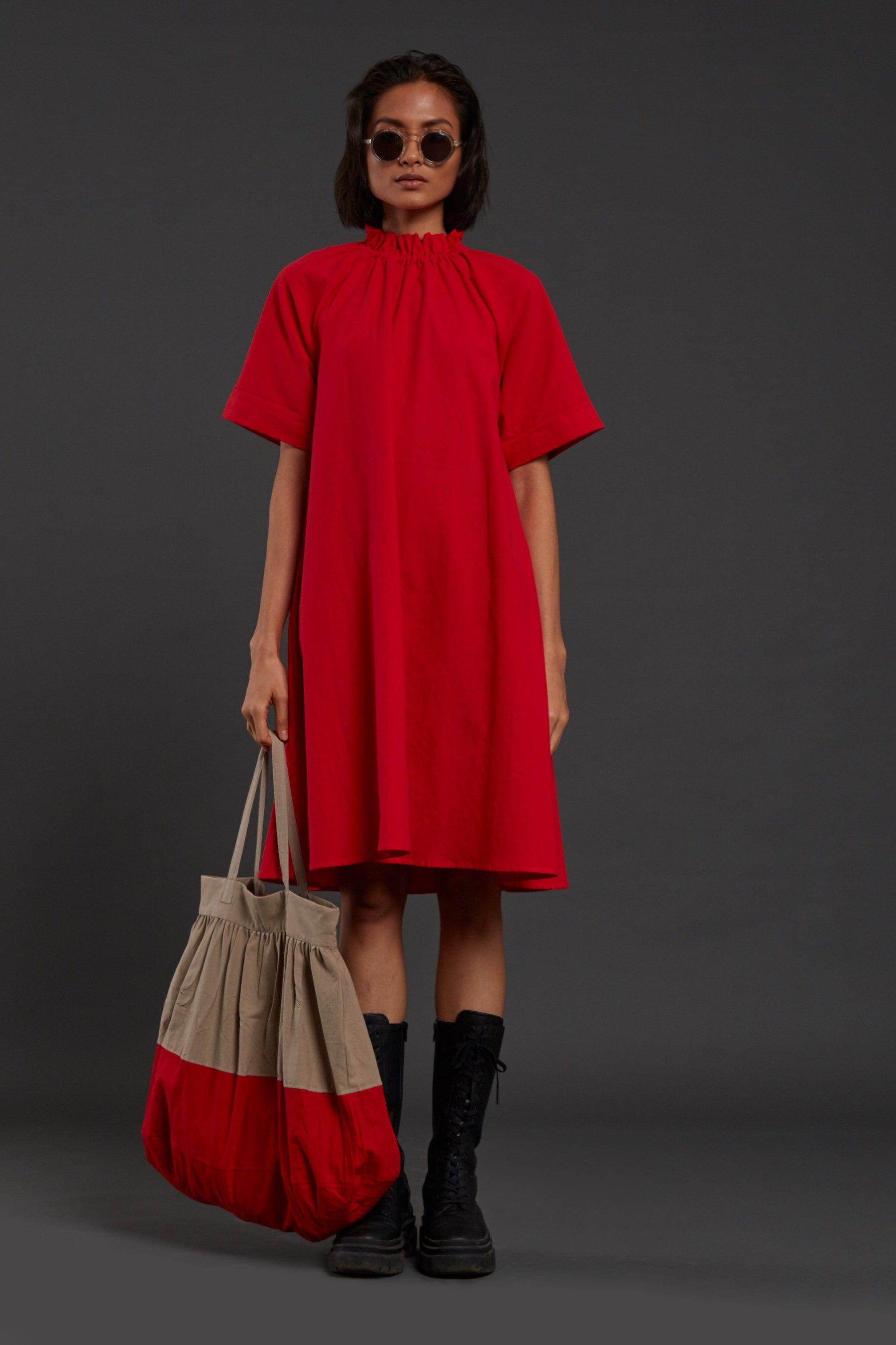 Sutton Dress Red