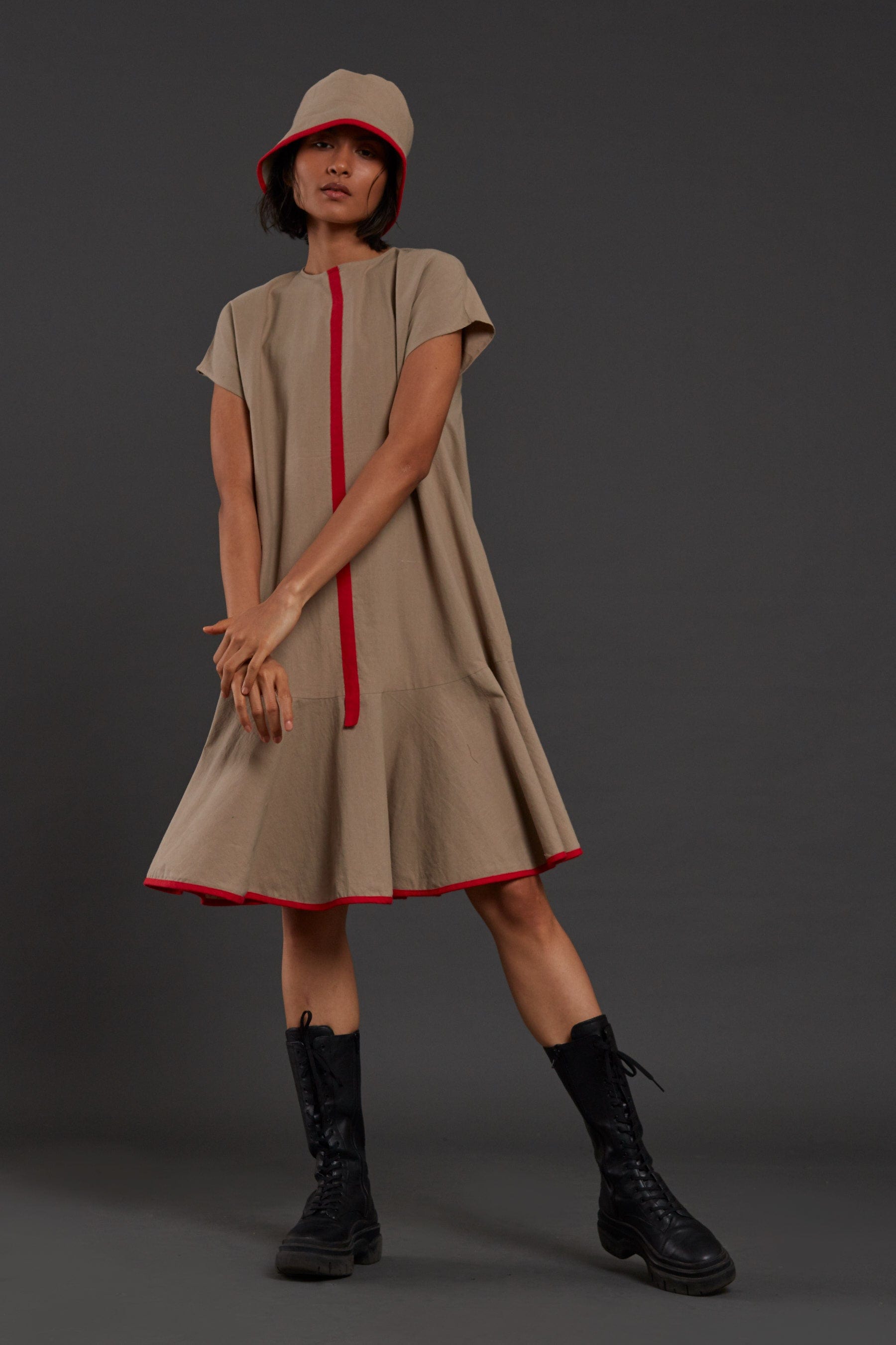 Vesper Dress Beige