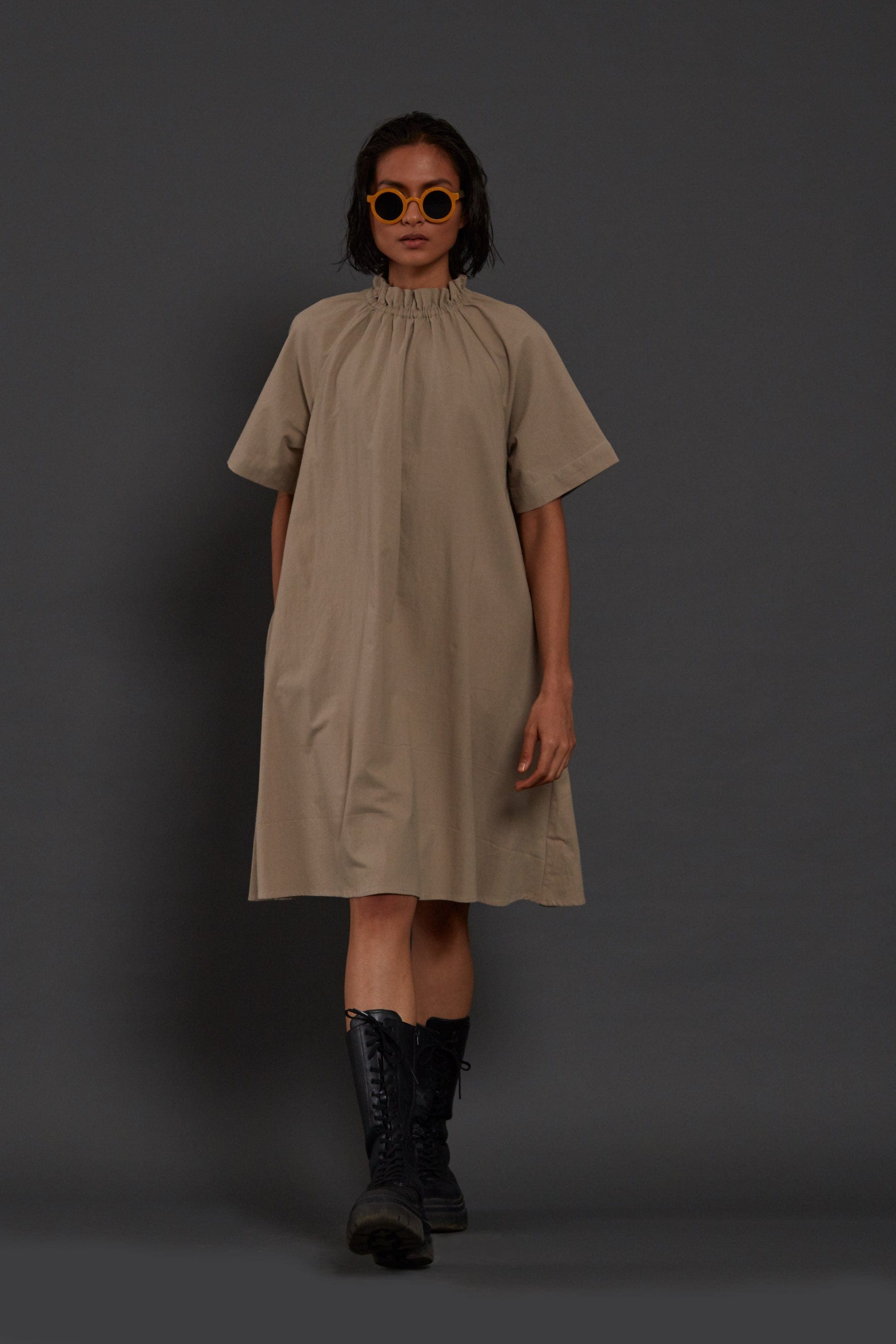 Sutton Dress Beige