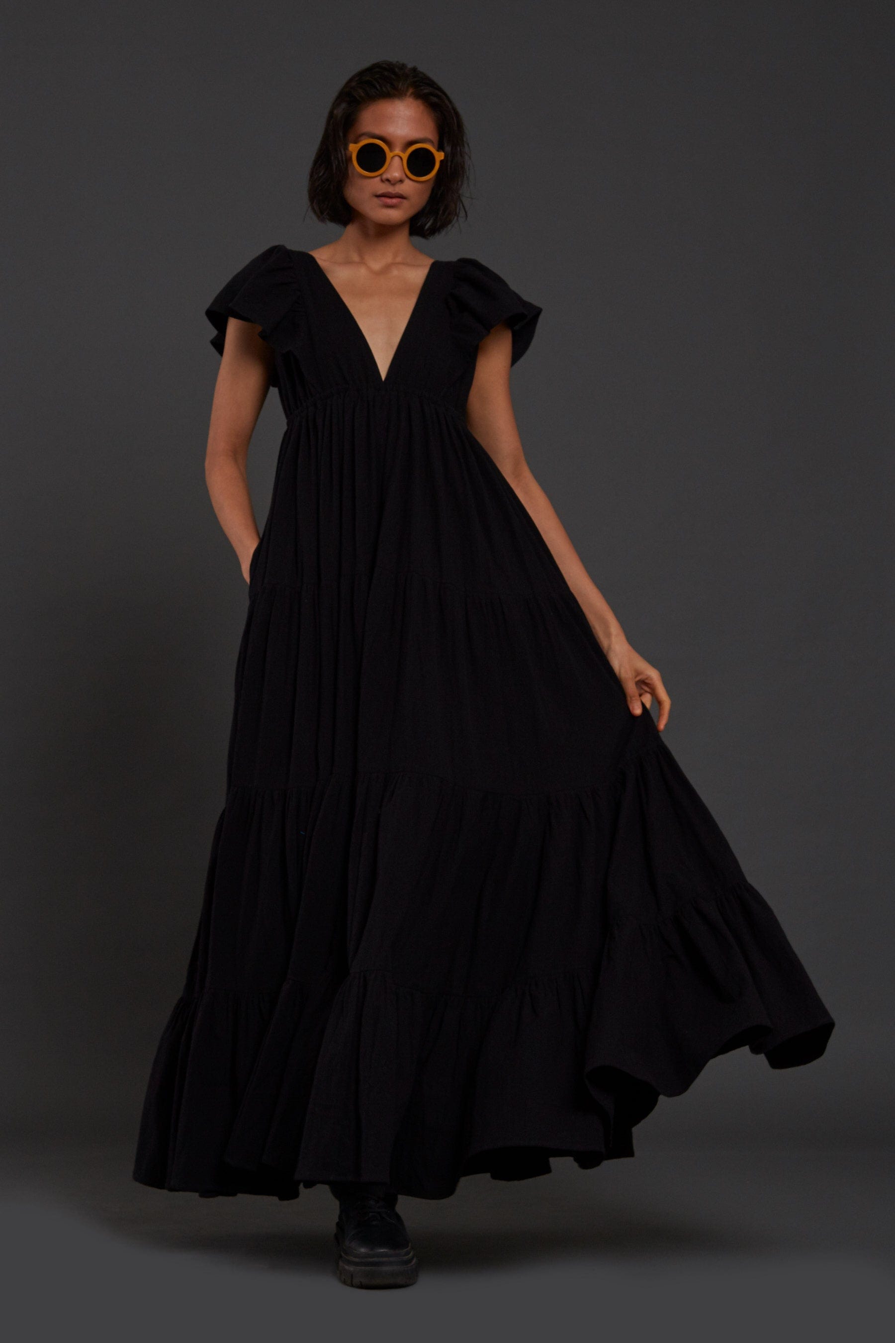 Monette Dress Black