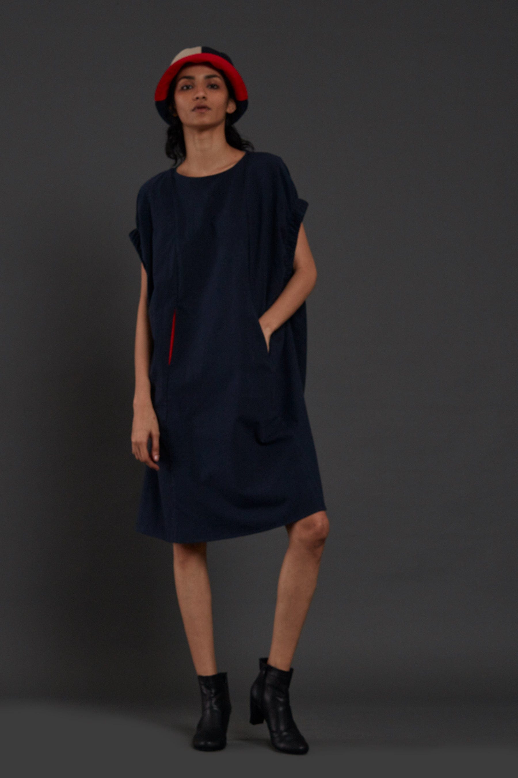 Clara Dress Blue