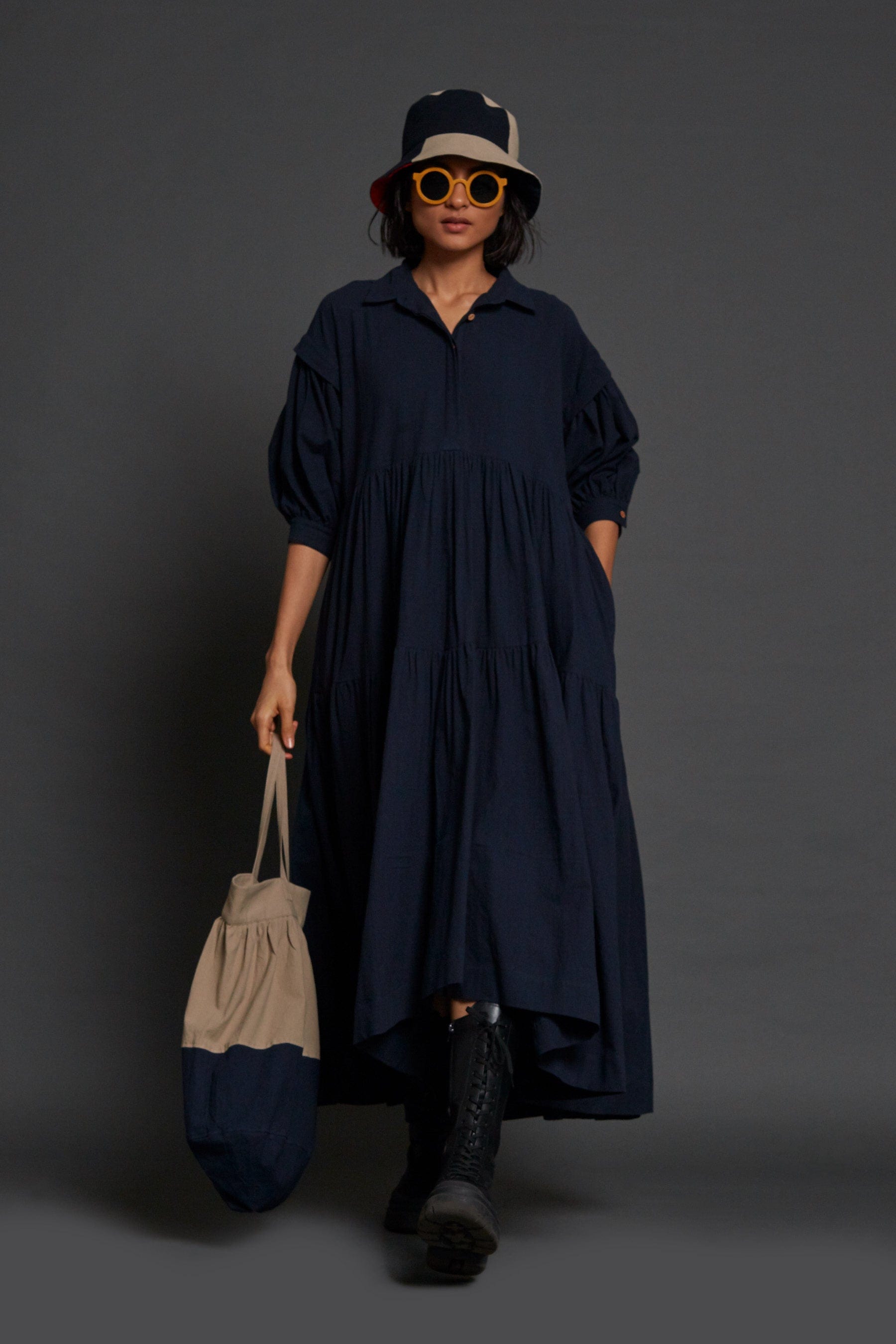 Matera Dress Blue