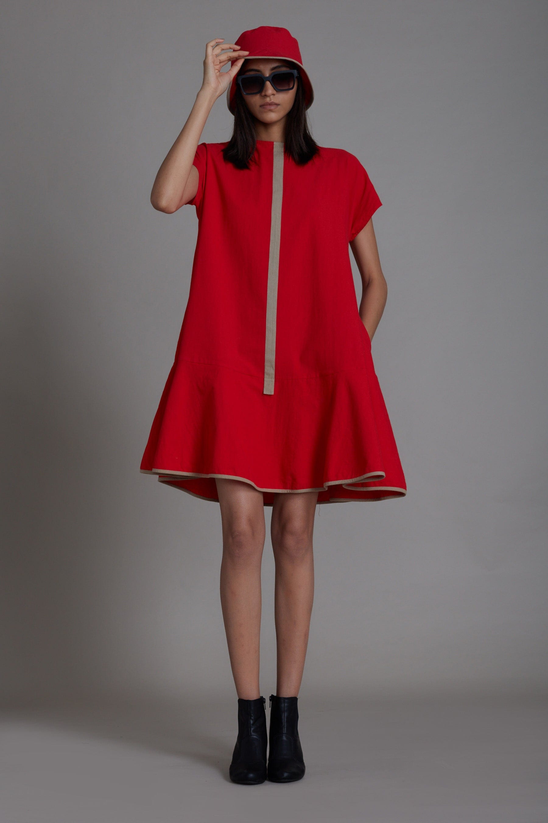 Vesper Dress Red
