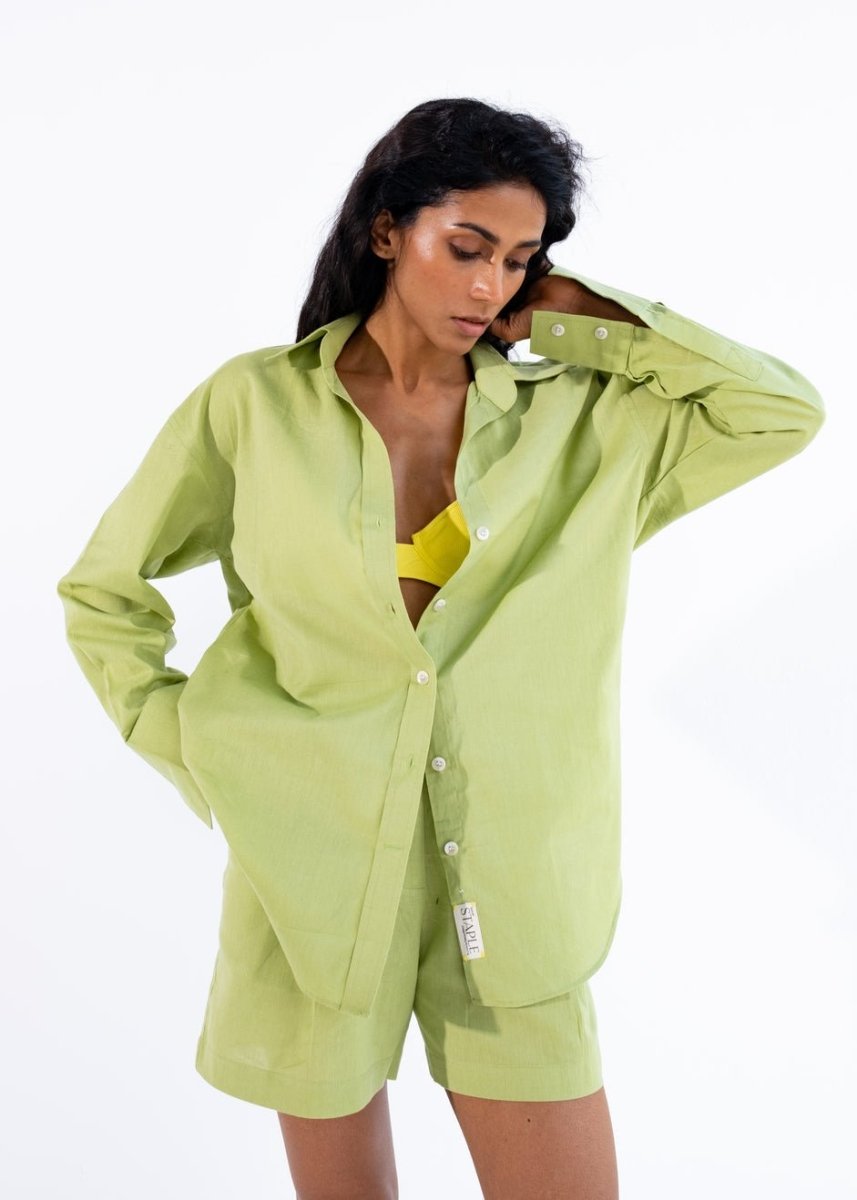 Paloma Shirt - Green - Bhoomi