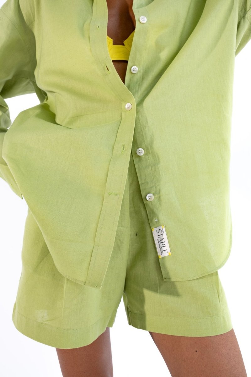 Paloma Shirt - Green - Bhoomi