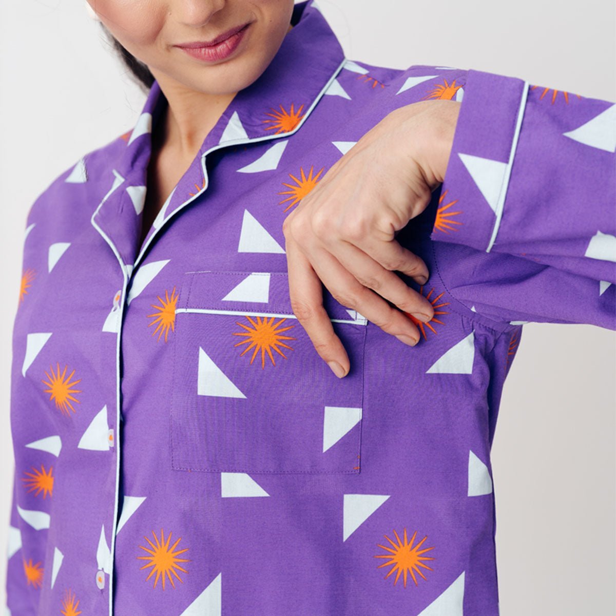 Purple haze pyjama set - Bhoomi
