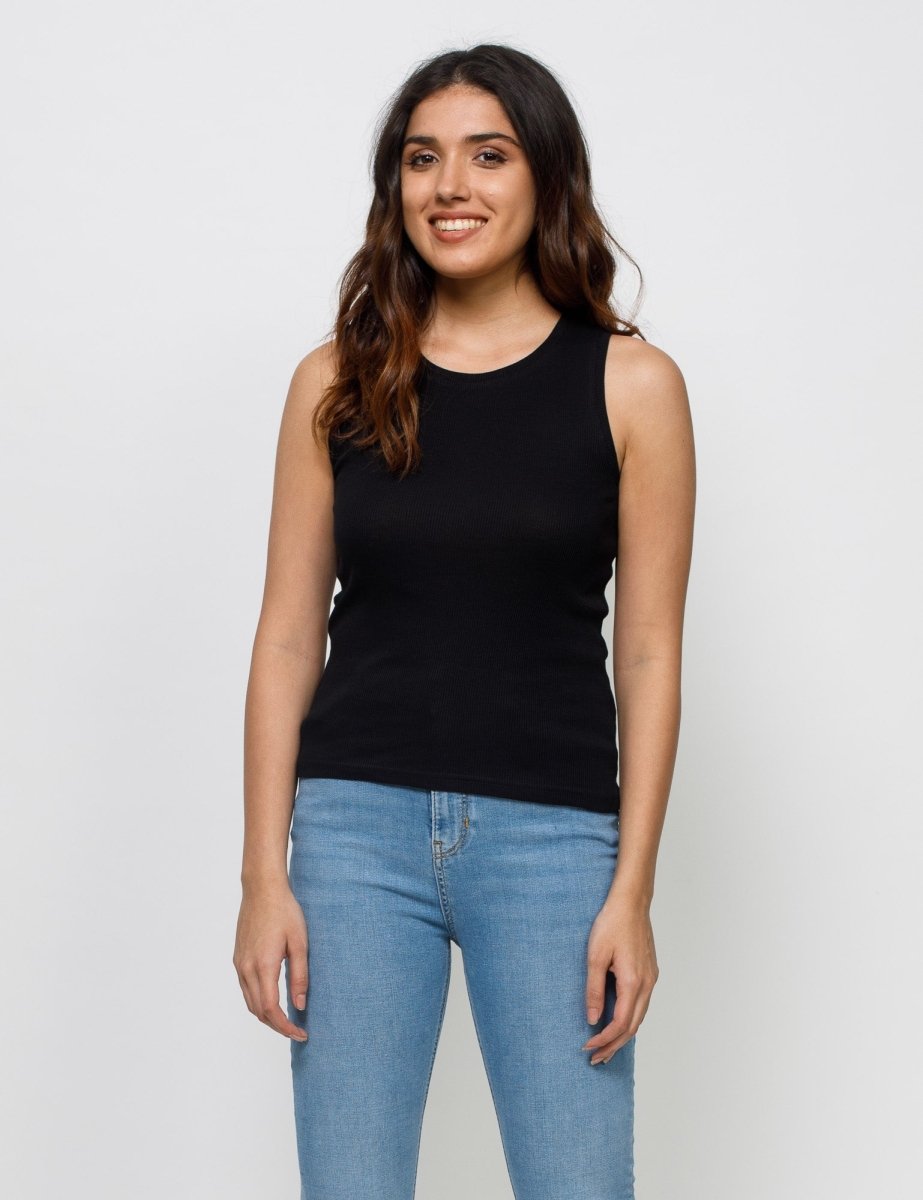 Rib Tank Top - Bhoomi