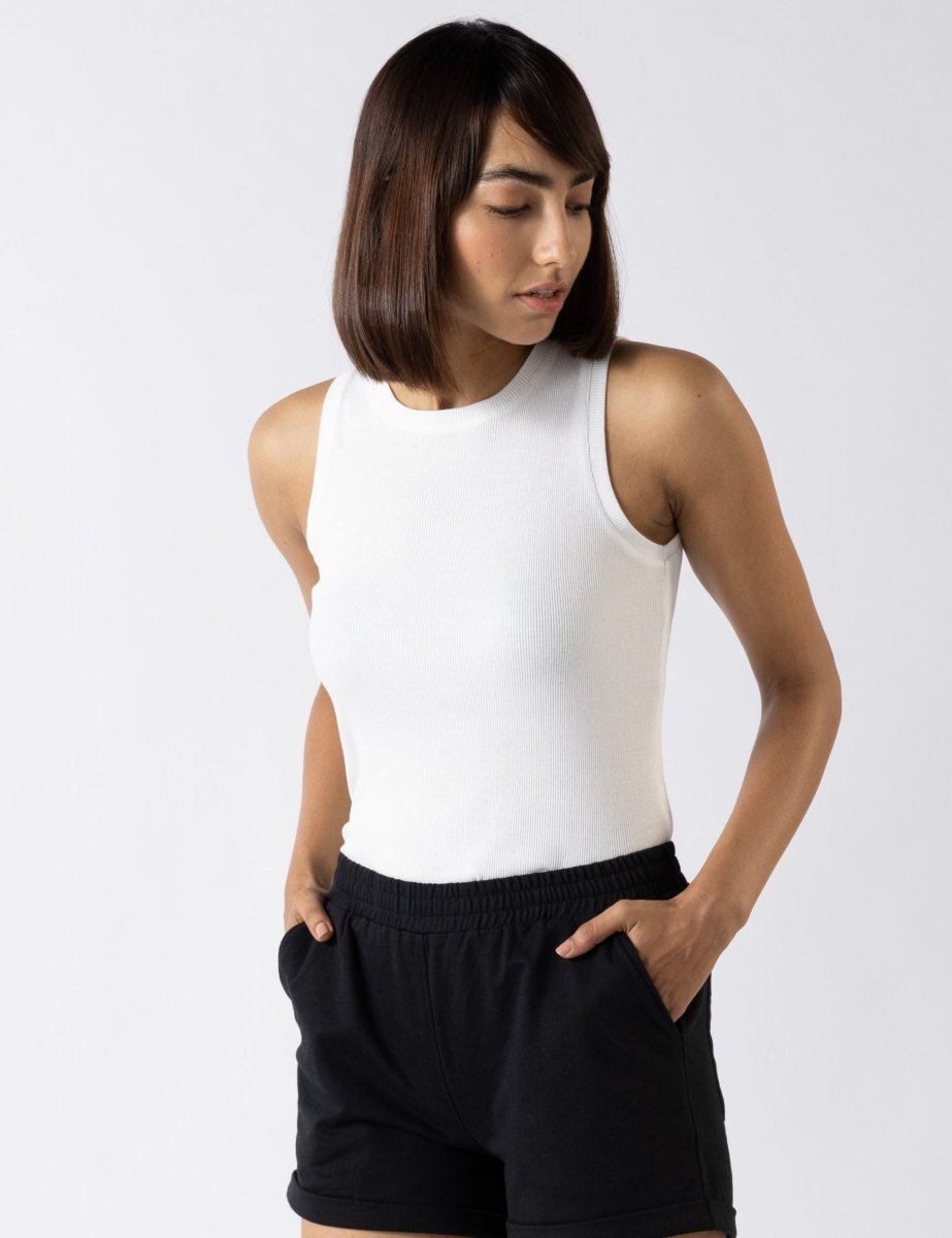 Rib Tank Top - Bhoomi