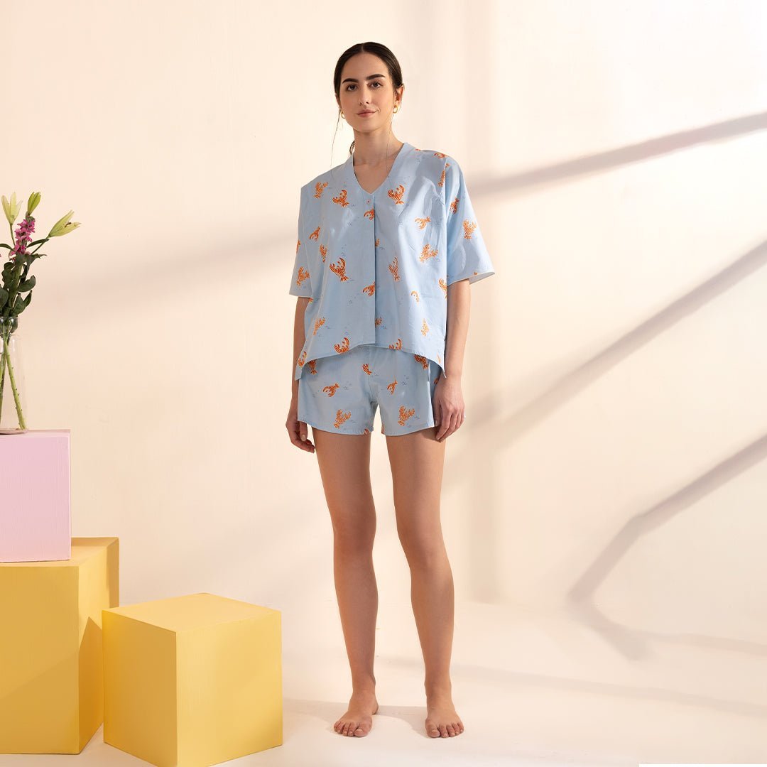 She's your lobster shorts set - Bhoomi