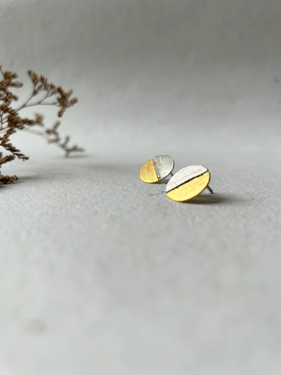Yin Yang Studs - Bhoomi