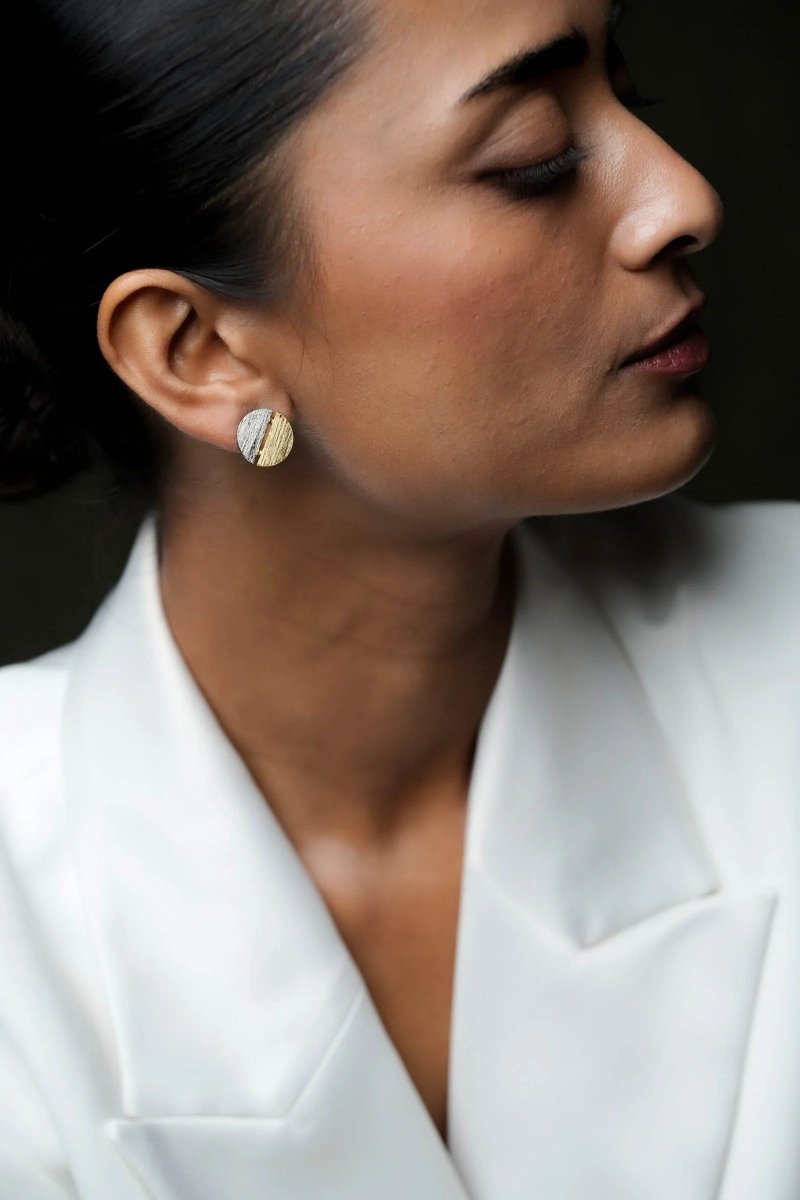 Yin Yang Studs - Bhoomi