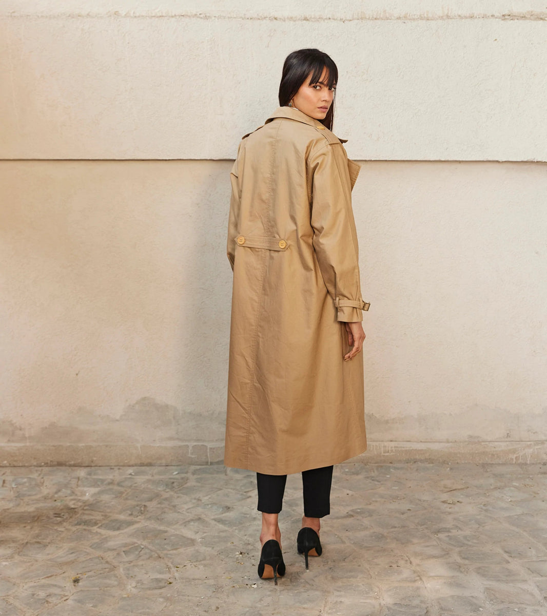 Yvie Trench Coat - Bhoomi
